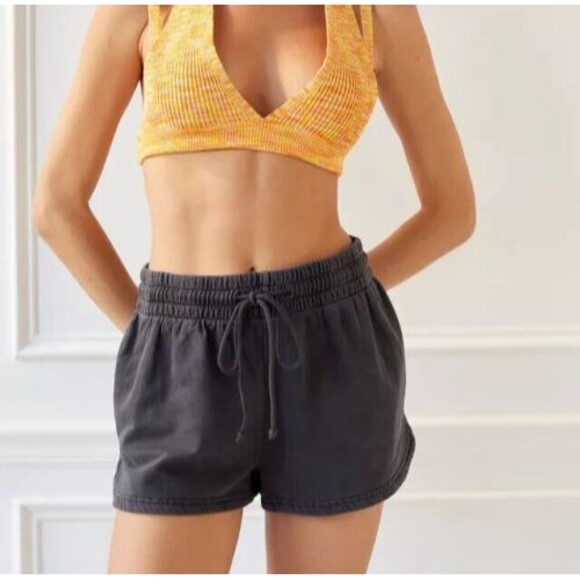 Urban Outfitters Out From Under Ellie Sweat Shorts Cotton Carbon XXXL NWT 250447 - Picture 1 of 8